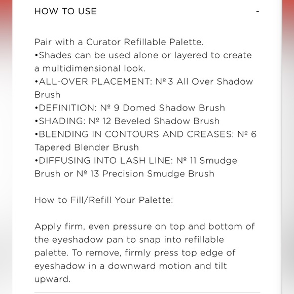 NIB - HOURGLASS Curator Eyeshadow Refill - Ice - Picture 7 of 13